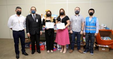 Estagiários da prefeitura doam 4.800 itens de higiene ao Fundo Manaus Solidária