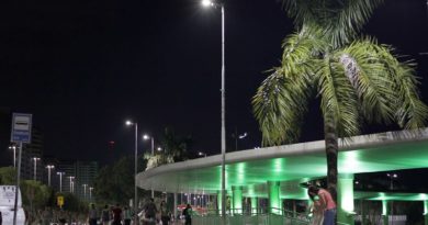 Praia da Ponta Negra recebe luzes verdes para incentivar o transplante de órgãos