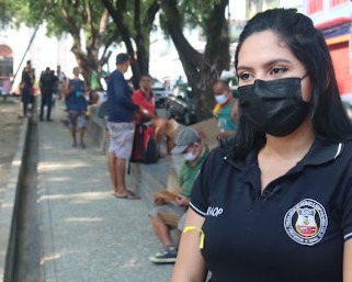 Ação social da SSP-AM atende mais de 200 pessoas no Centro de Manaus