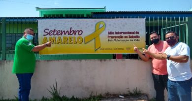 Escolas estaduais do interior promovem ações em alusão à campanha do Setembro Amarelo