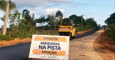 Construção da Estrada Coari-Itapéua segue cronograma com 52% de execução