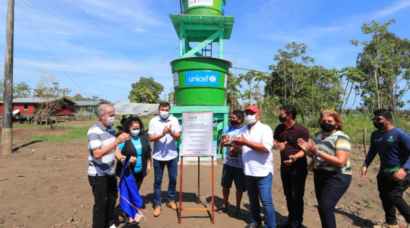 Parceria: Governo do Amazonas e Unicef inauguram primeiro sistema simplificado de tratamento de água no Careiro da Várzea