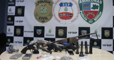 Agentes da SSP-AM prendem membros de organização criminosa durante operação “Cidade Mais Segura”