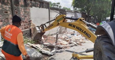 De janeiro a agosto, mais de 30 construções irregulares foram demolidas pela prefeitura de Manaus