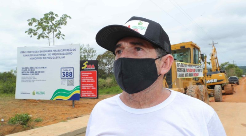 Em Rio Preto da Eva, obras no Ramal do Sulivann trazem novas perspectivas para produtores rurais