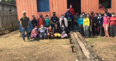 Idam trabalha com associações de produtores de Carauari para projetos de promoção social