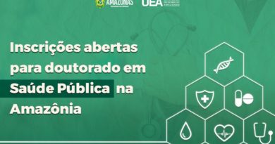 Inscrições para doutorado em Saúde Pública na Amazônia seguem abertas até o dia 8 de outubro