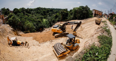 Prefeitura avança em obras de contenção de erosões em Manaus