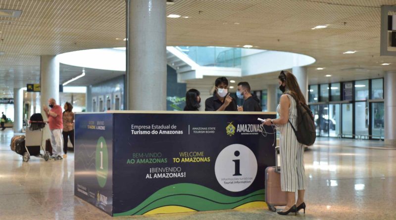 Amazonastur reativa Centro de Atendimento ao Turista (CAT) no aeroporto de Manaus