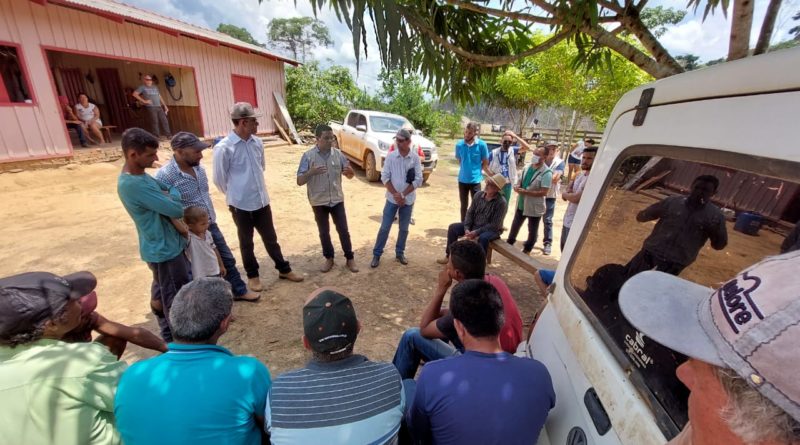 Governo do Amazonas, por meio da Sepror, realiza visitas técnicas e dialoga com comunitários do sul de Lábrea