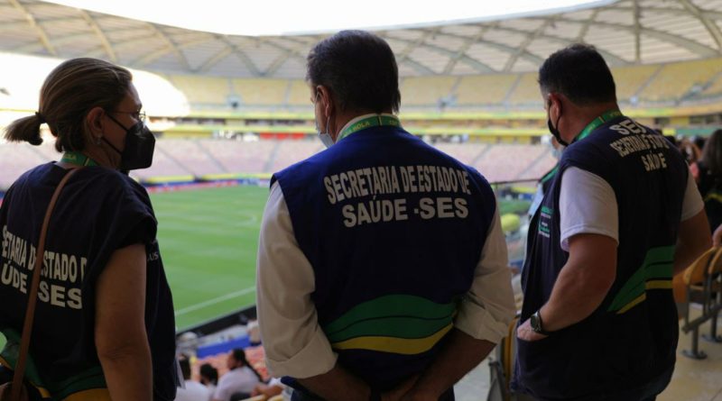 SES-AM disponibiliza 120 profissionais para cumprimento do protocolo sanitário para o jogo Manaus FC x Ypiranga