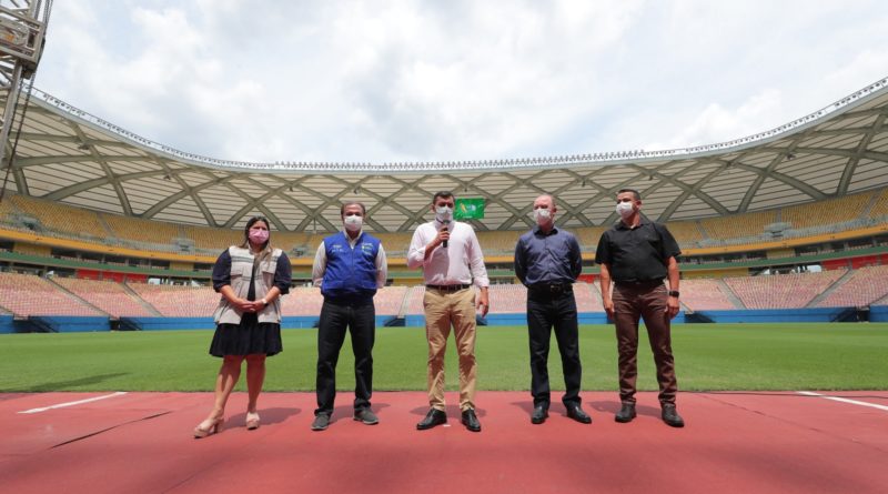 Wilson Lima lança campanha ‘Vacina Premiada’, com sorteio de três mil ingressos para o jogo Brasil X Uruguai