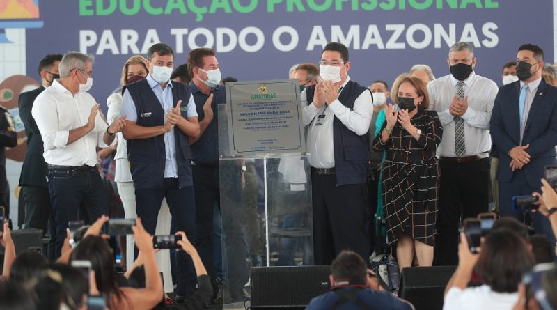 Governador Wilson Lima inaugura a maior e mais moderna escola do Cetam, a primeira da zona norte de Manaus