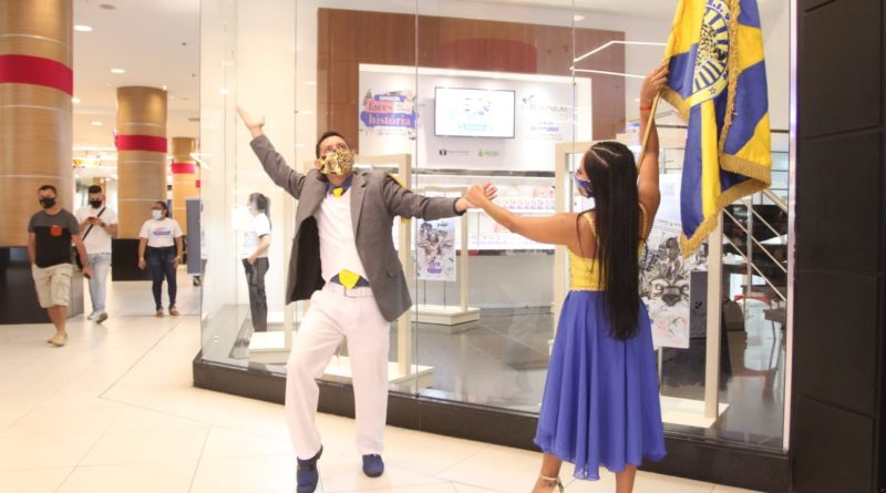 Ritmo de Carnaval anima e integra exposição ‘Faces da Nossa História’ no Millennium Shopping