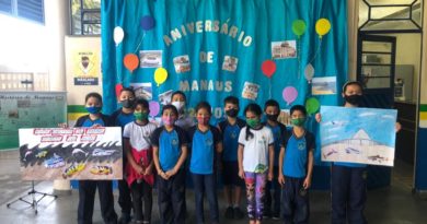 Escola Estadual da zona sul realiza atividade cultural em alusão ao aniversário de Manaus