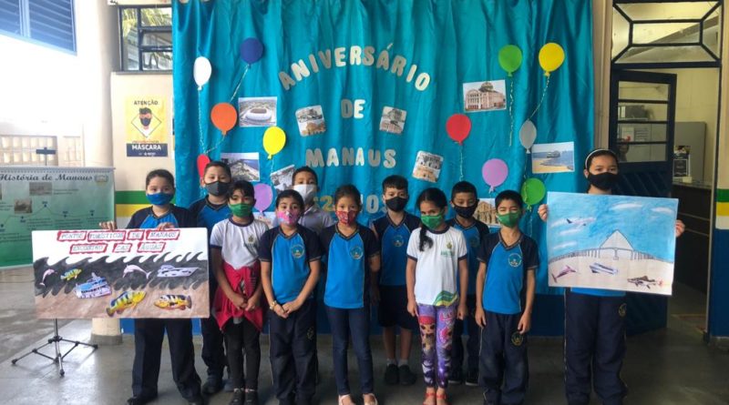 Escola Estadual da zona sul realiza atividade cultural em alusão ao aniversário de Manaus