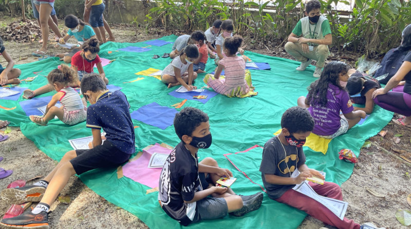 Programação ambiental foi destaque no Dia das Crianças em Manaus