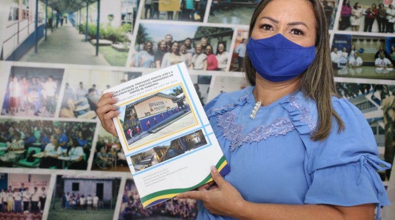 Escola estadual de Manaus lança livro sobre experiências vivenciadas durante o período de aulas remotas