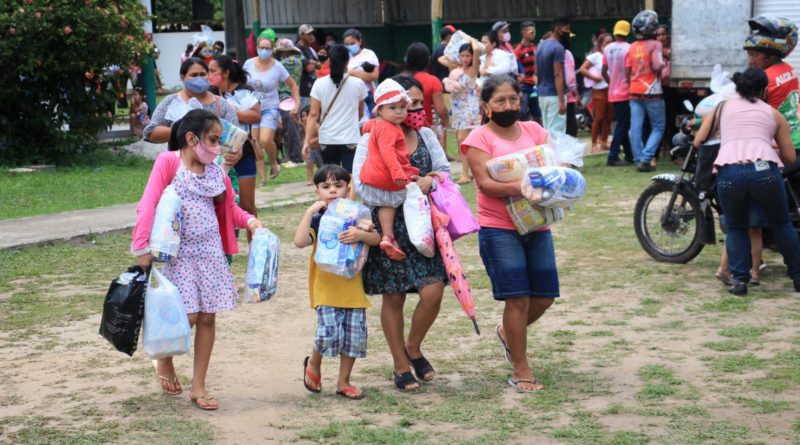 População de Itacoatiara elogia ação de segurança alimentar do Governo do Amazonas