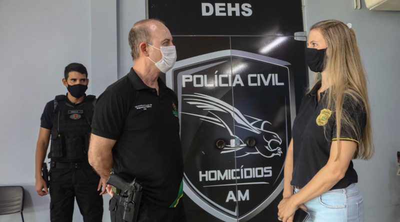 Secretário de Segurança Pública inicia visitas a unidades da Polícia Civil e da Polícia Militar em Manaus