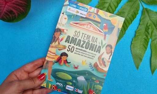 Livro ‘Só tem na Amazônia’ exalta as belezas e a cultura da região Amazônica