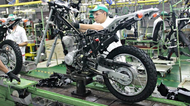 Produção de motocicletas cresce 29,3% no acumulado do ano e supera índices pré-pandemia